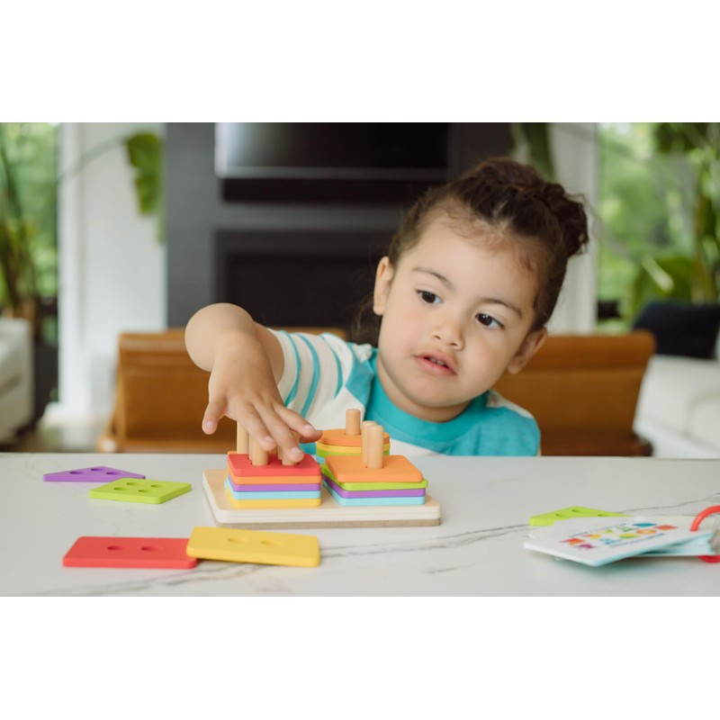 Chuckle & Roar - Montessori Sort & Stack Puzzle -