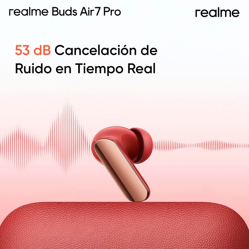 realme Buds Air 7 Pro with Ai Live Translation, 11mm+6mm