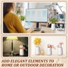 Tioncy 15 Pack White Ceramic Bud Vases Bulk Boho Small