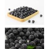Rikyo 50 Blueberries Artificial Fruits, Realistic Lifelike Blue Foam Fruits,