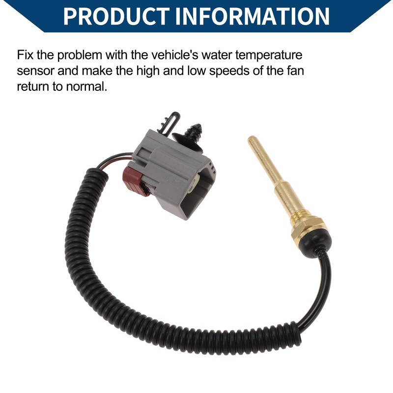 X AUTOHAUX Engine Coolant Temperature Sensor No.YS4Z6G004AB2 Water Temperature Sensor