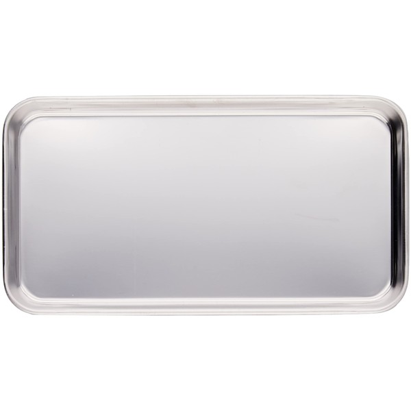 Echo Metal 0321-644 Stainless Square Cooking Tray (Small), Silver