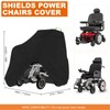 Power Chair Cover,Power Chair Transport Cover,600D Heavy Duty Waterproof Protection