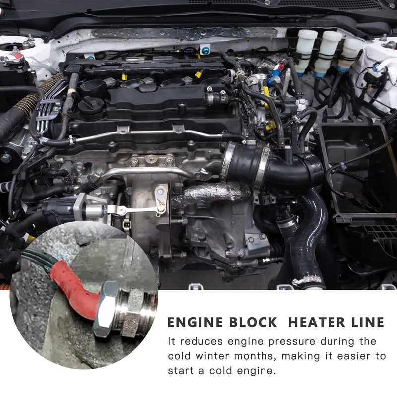 Engine Block Heater Cord 1.8m 120v for 2020-2023 Dodge Ram