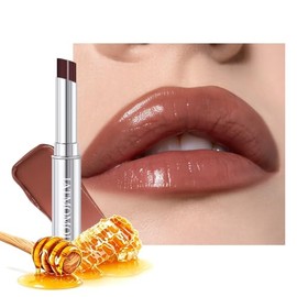 Honey Tinted Lip Balm Mask Proof Vegan For Dry Lips, Black | Oil-infused non-caking tint balm, vegan cruelty-free, mask-proof transfer-free, perfect for daily office & travel lip makeup