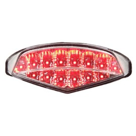 Motodynamic Integrated Sequential LED Tail Lights Clear Lens for 2009-2014 Ducati Monster 696/796/1100