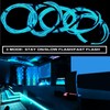 Ourbest [New Hard Structure Version] 5 Splitter 2Meter Neon Strip