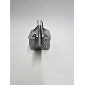 Highway Traffic Supply Round Pole Street Name Bracket | Street Name Sign Holder | Cast Aluminum Bracket for Mounting Extrud Street Name Sign| Round Pipe/Pole/Post | 5 ½” Length x 2 ⅜” Diameter