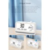 YHFITN Digital Alarm Clock Night Light Visual Timer, LCD Time