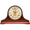 Hicarer 4.3 Inch/ 110 mm Quartz Clock Insert, Gold Trim,