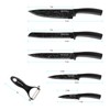 Rxsdfdi Knife Set, 6 Pieces Kitchen Knives Set with Anti-Rust