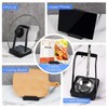 NiHome Versatile Pot Lid Ladle Holder Multipurpose Spatula Pad Book