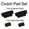 SPRING SEAON Underarm Crutch Pads and Hand Grip Covers Padding