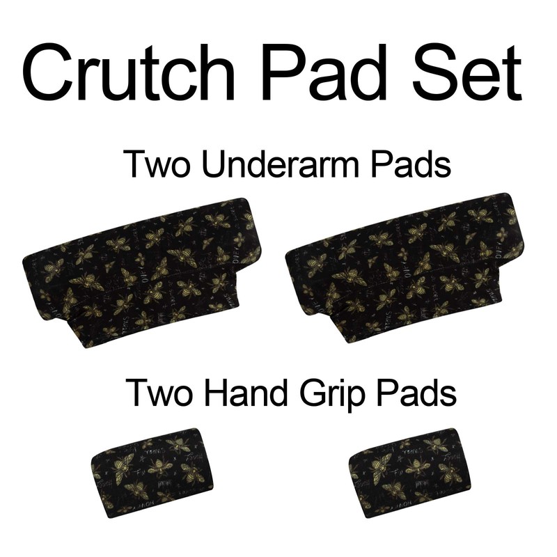 SPRING SEAON Underarm Crutch Pads and Hand Grip Covers Padding