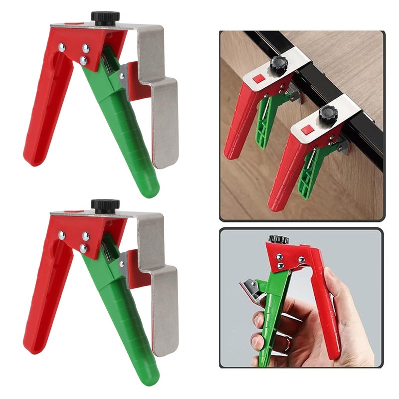 Drawer Front Installation Clamps, Adjustable Drawer Panel Installation Fixing, Cabinet