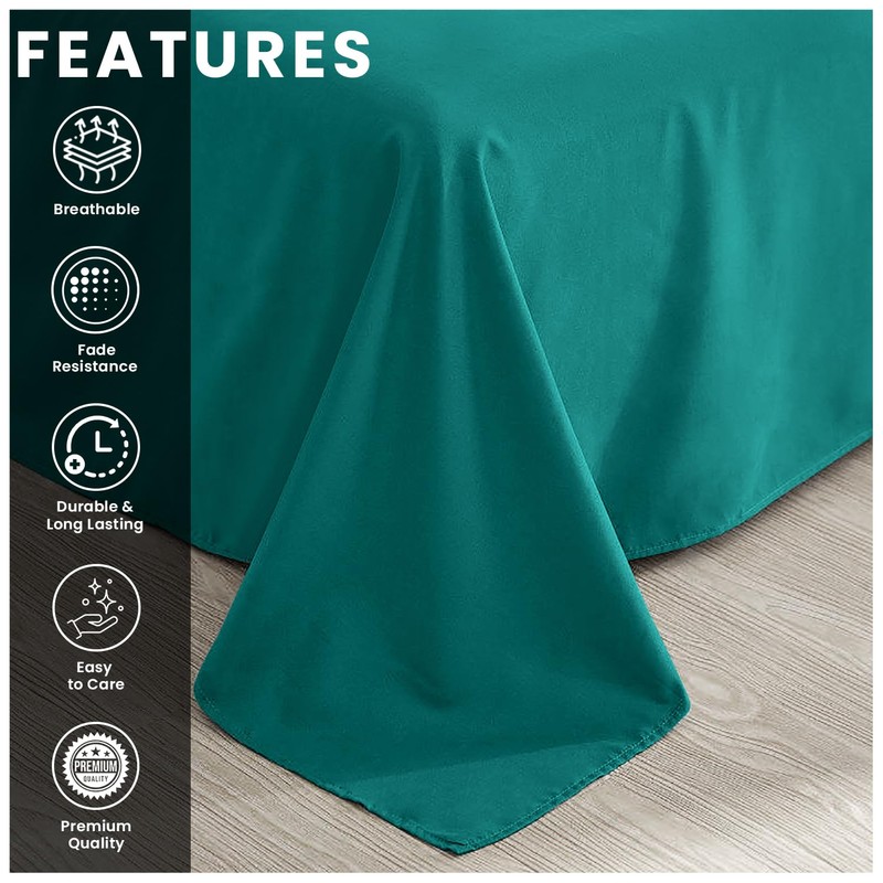 GC GAVENO CAVAILIA Easy Care Flat Sheet King Size -