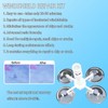 Windshield Repair Kit, Upgraded 4 Pack Windshield Crack Repair Kit,
