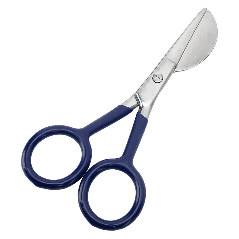 Carpet Scissors Rustproof Stainless Steel Duckbill Scissors Ergonomic Carpet Trimming
