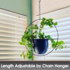 Shineloha 2 Pack Hanging Planters for Indoor Plants with 5.5"