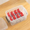 Cetomo 3.2Qt*12 Plastic Storage Bins, Storage Box, 12 Pack, Organizing