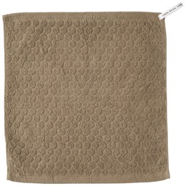 Washcloth uxossyutaoru ideazora Dots Brown