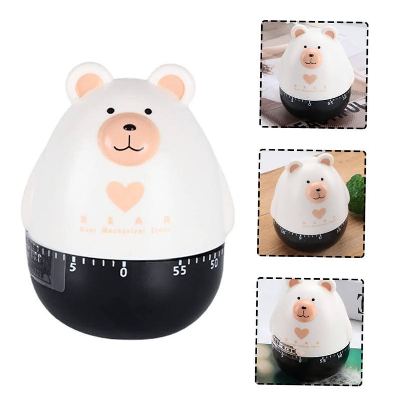 LIFKOME Mechanical Timer Egg Timer for Boiling Eggs Mini Cartoon