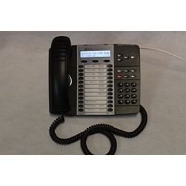 Mitel 5324 IP Phone Part number 50005664 Telephone, Black (Renewed)
