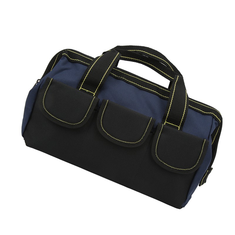 13in Tool Storage Bag Oxford Cloth Multifunctional Waterproof Wide Mouth