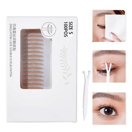 Lynlyulinger Natural Double Eyelid Tape, Strong, 5 Types of Skin Tone, Eye Tape, Natural, Waterproof, Inconspicuous, Ultra Thin, Breathable, Long Lasting, Enlarges Your Eyes, Like Instant Shaping,