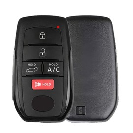 Smart Key for Toyota BZ4X, YIKEBALOG Proximity Remote Control Key Fob Replacement for Toyota BZ4X 2023-2024 HYQ14FBX 8990H-42520