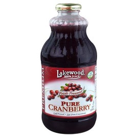 Lakewood 100% Juice Pure Cranberry -- 32 fl oz - 2 pc