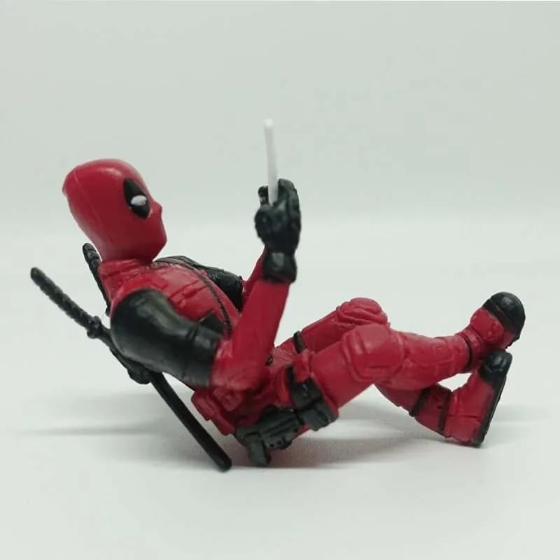 Kokiri Shop Mexico Figura Mini Deadpool para Decoración de Escritorio
