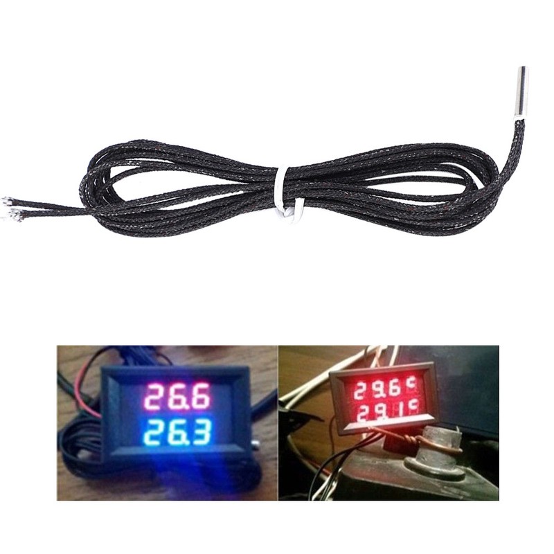 RT100K-350BW Temperature Probe 100K NTC Thermal Resistor Sensor Fit for