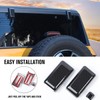 Jimen Compatible with Ford Bronco 2021-2023, 3PCS Tailgate Rear Window