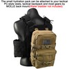 Tactical Mini Molle Hydration Pack,Molle Hydration Carrier with US Flag