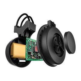 Sarini Electric Bicycle Horn, Electric Bell, Adjustable 4 Syllable Metal Bell, 110-120 dB, Waterproof USB Interface, Suitable for Mountain Bikes, Road Bikes, Bicycles (Black)