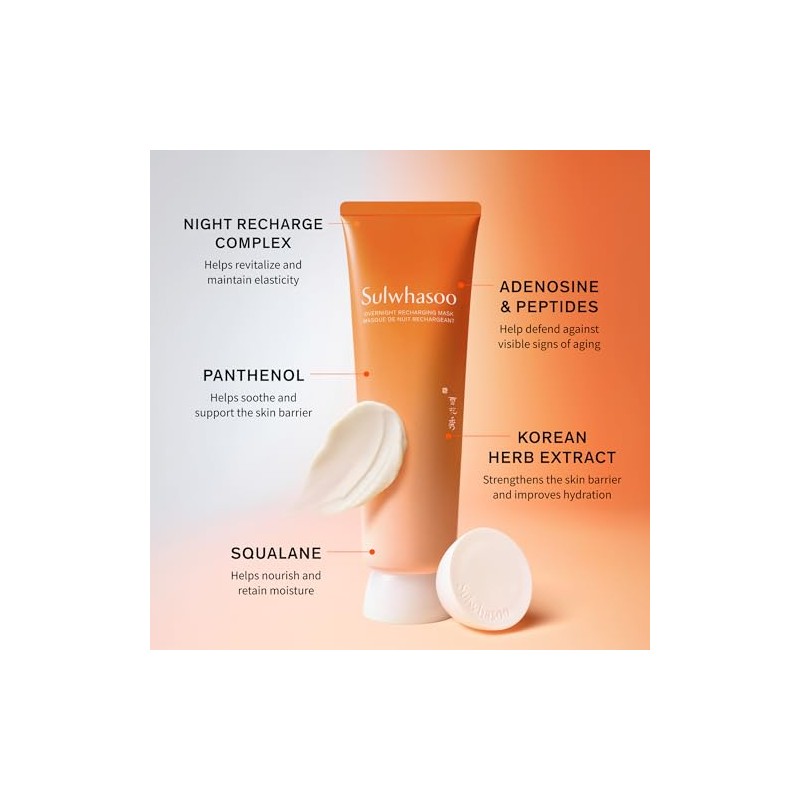 Sulwhasoo Overnight Vitalizing Sleeping Mask: Nourishing Moisturizing Boost Radiance Soften