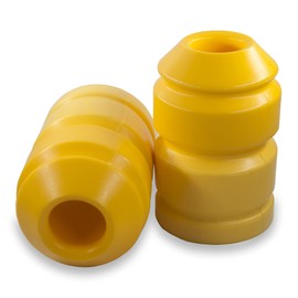Autoacc Paquete de 2 topes traseros H3, parachoques de eje compatible con Hummer H3 2006-2010, H3T 2009-2010