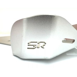 Staggs Racing SR Silver Skid Plate For KAWASAKI KLX140/L/G 2009-2024