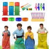 24PCS Outdoor Games Potato Sack Race Bag, Carnival Games,3-Legged Race