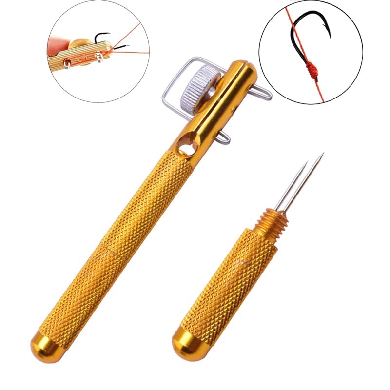 TFS Angling Fishing Hook Tying tool.Durable light alloy.Hook tyer,Hair rig