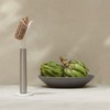 Curio Home Goods Ionic Dish Brush, Magnetized to Stand Upright,