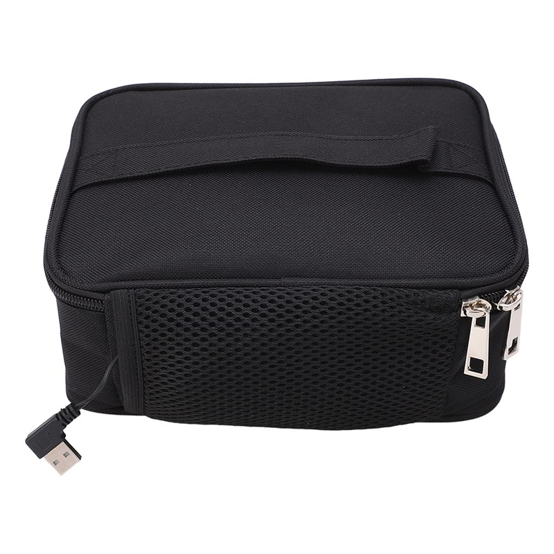 AYNEFY Heated Lunch Bag,Portable Microwave USB Charging Aluminum Film Liner