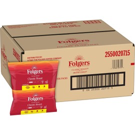 Folgers Classic Roast Ground Coffee, Filter Packs (0.9 oz., 40 ct.) Free Shiping
