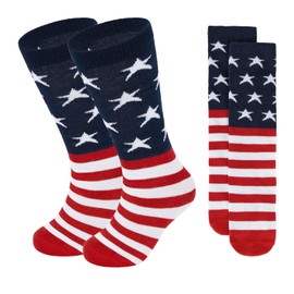 Youth Soccer Socks Youth Baseball Socks Football Socks Youth Boys Kids Athletic Socks American Flag Socks Printed Socks American Flag 9-12T
