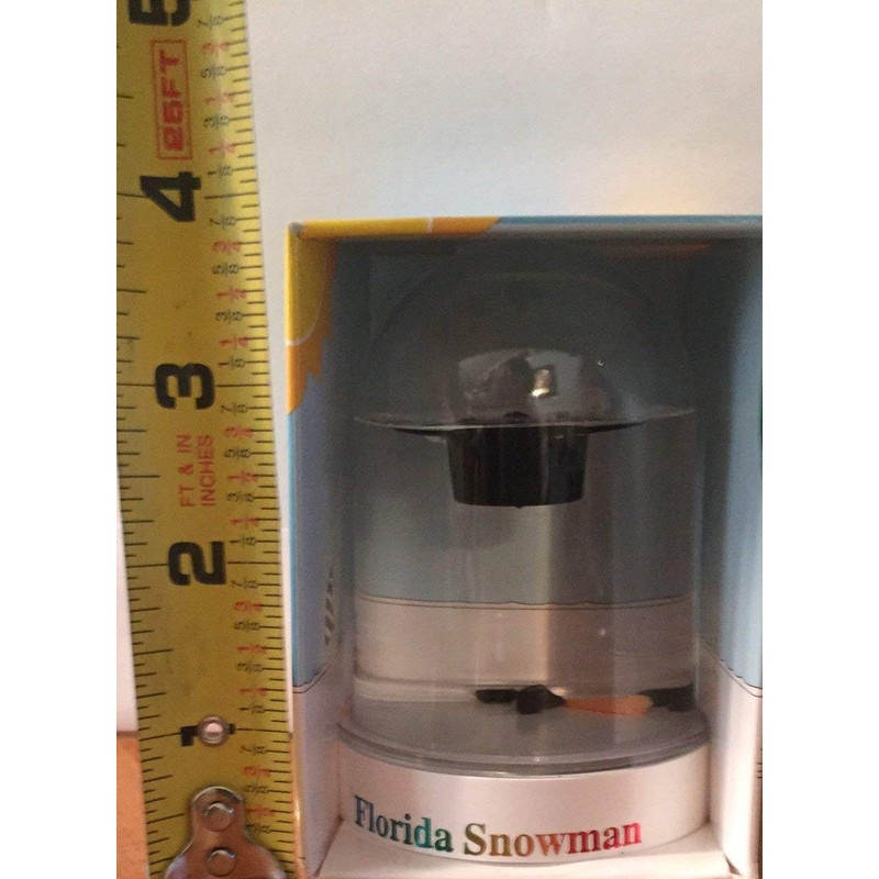 The Original Florida Melted Snowman snowglobe