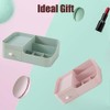 FOREVERIE Makeup Organisers with 1 Drawer, Plastic Skincare Storage Box