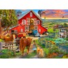 Vermont Christmas Company Horse Farm Jigsaw Puzzle 1000 Piece