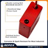 SEPOX Weatherproof Solid Aluminum Keyed Alike Padlock Industrial-Grade Padlock for