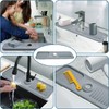 Silicone Sink Splash Guard for Kitchen & Bathroom, 17.7 inch